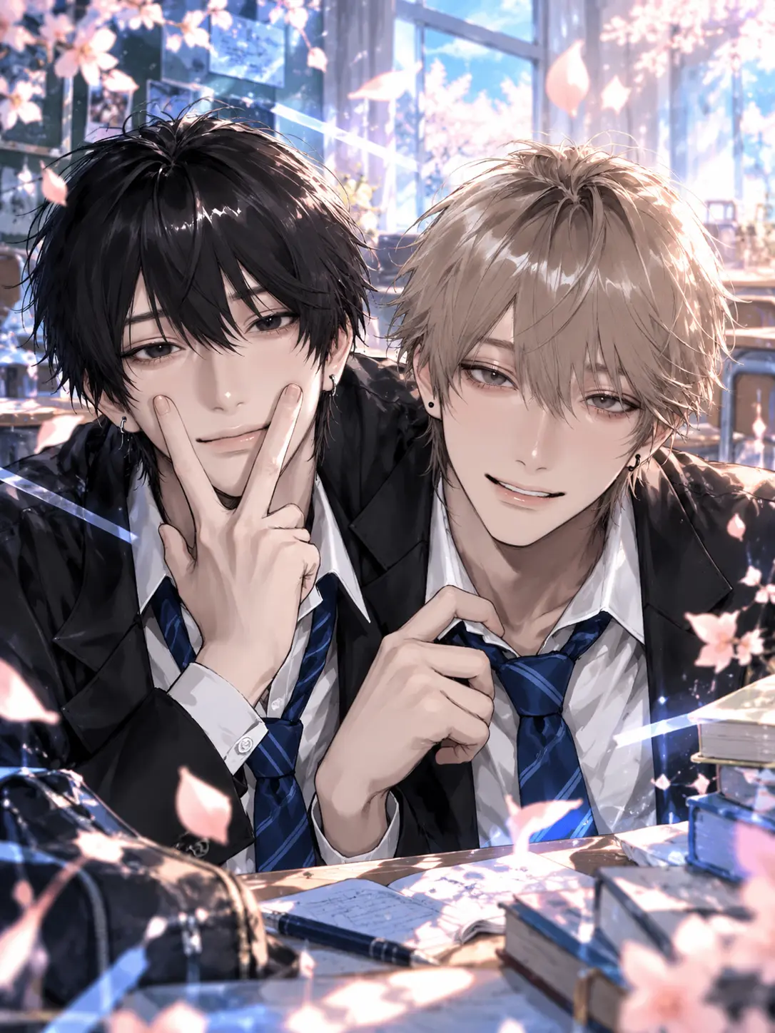 piyomochi_27의 The Childhood Friend and the Unexpected Transfer Student