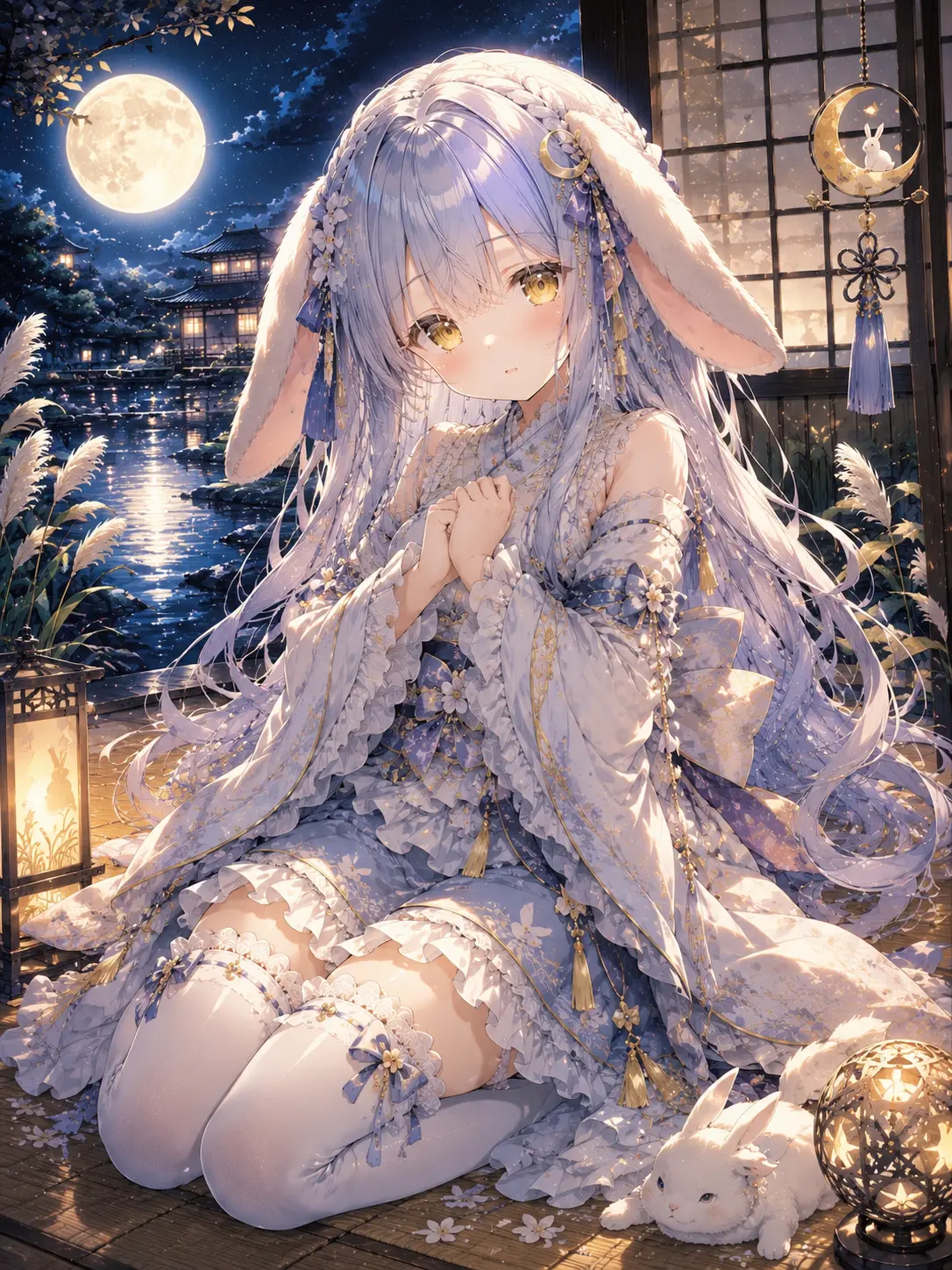 LazyLime7762의 ウサ耳少女と二人暮し
