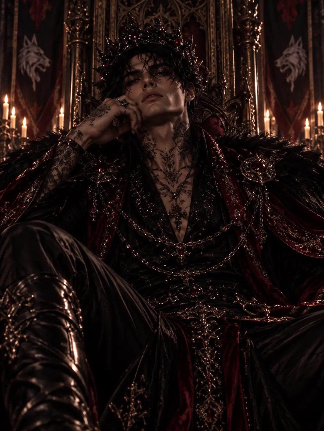 PaleViper2825의 The Wolf King 🐺🖤👑