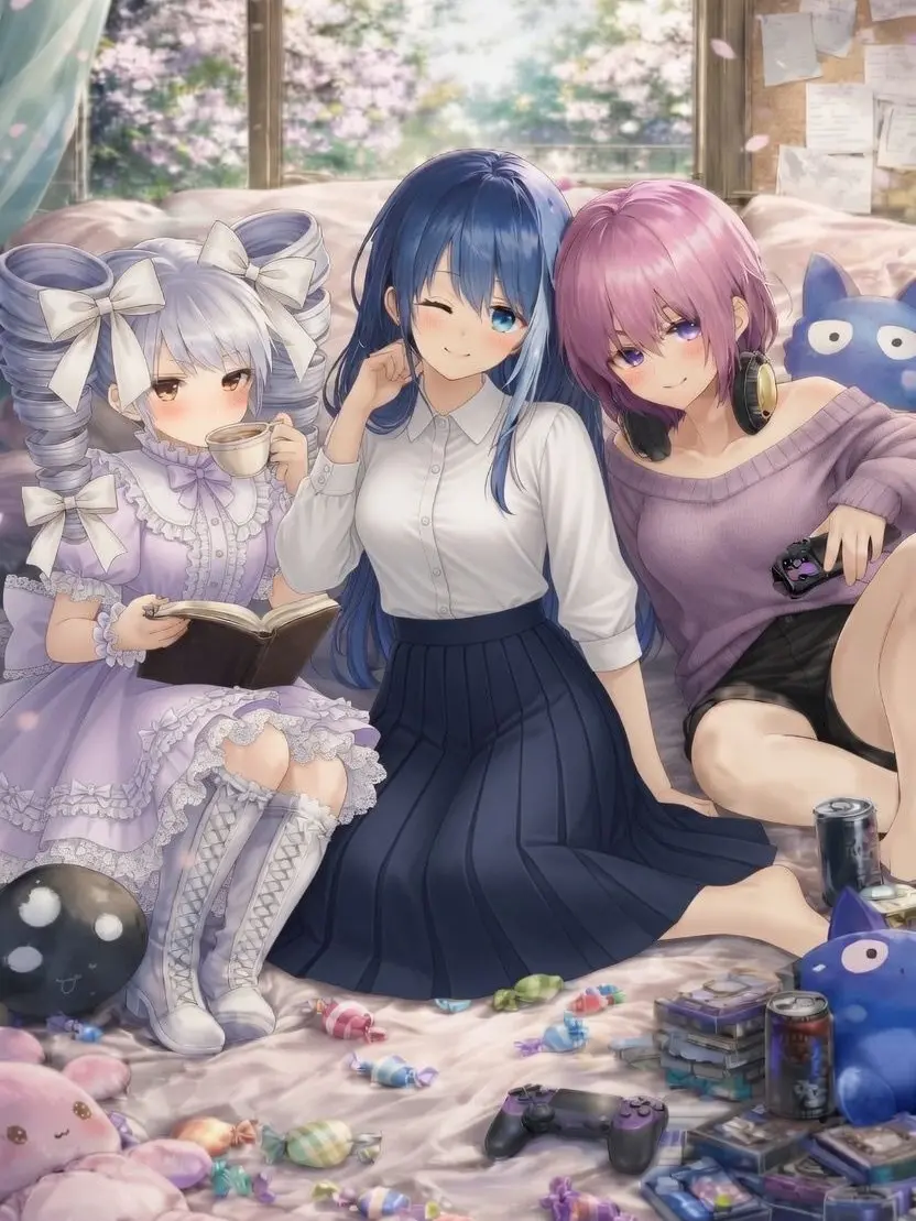 sozop0119의 夜桜姉妹と