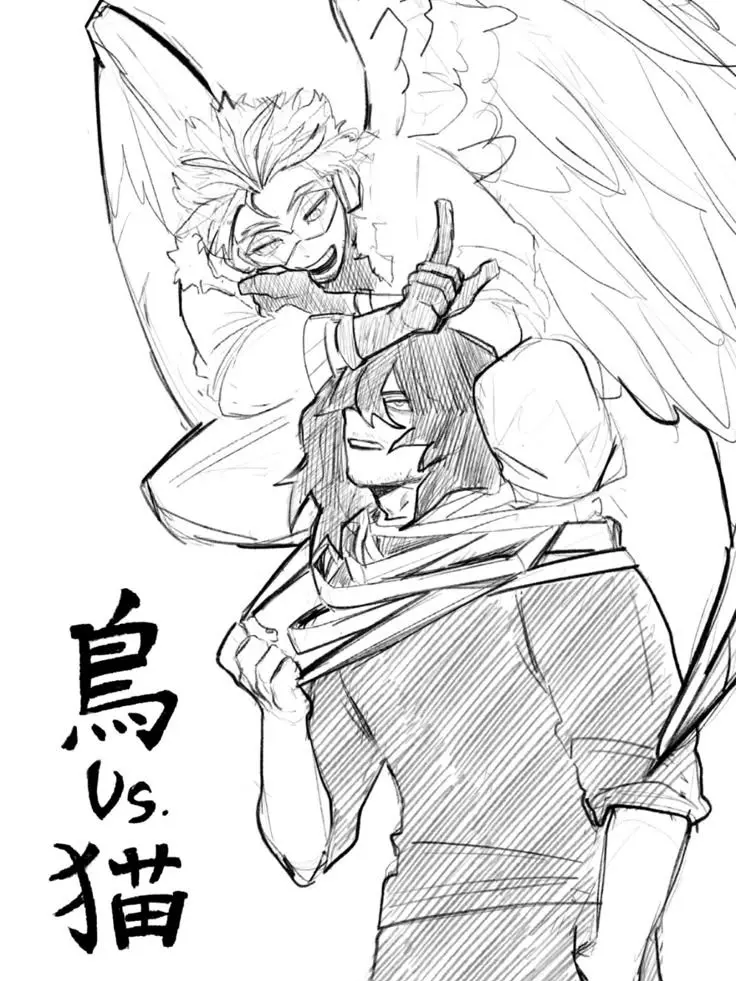 aubrey_hereee의 Family relationship (Aizawa and hawks)