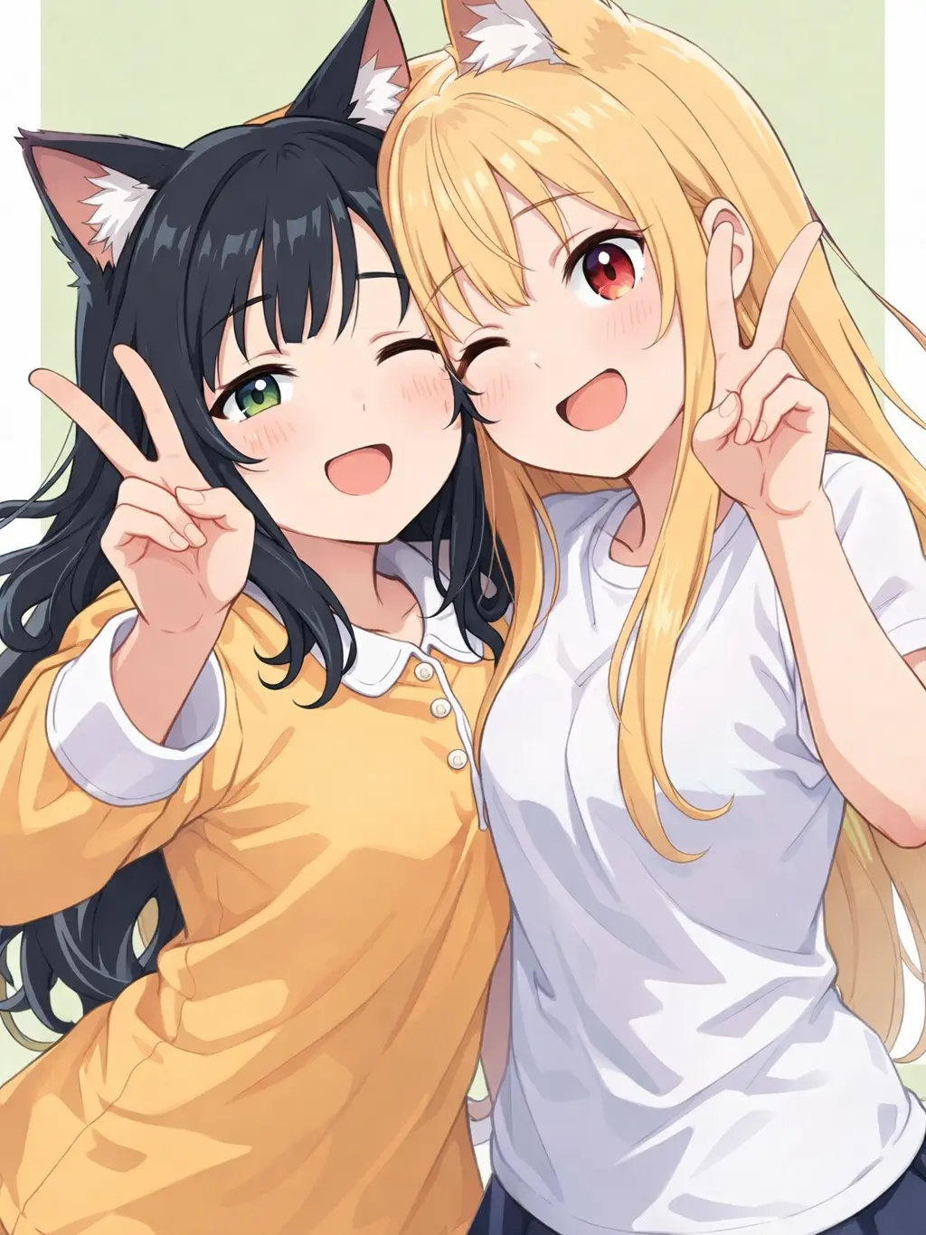 Mitopasuta의 双子のワンちゃん🐶に愛される
