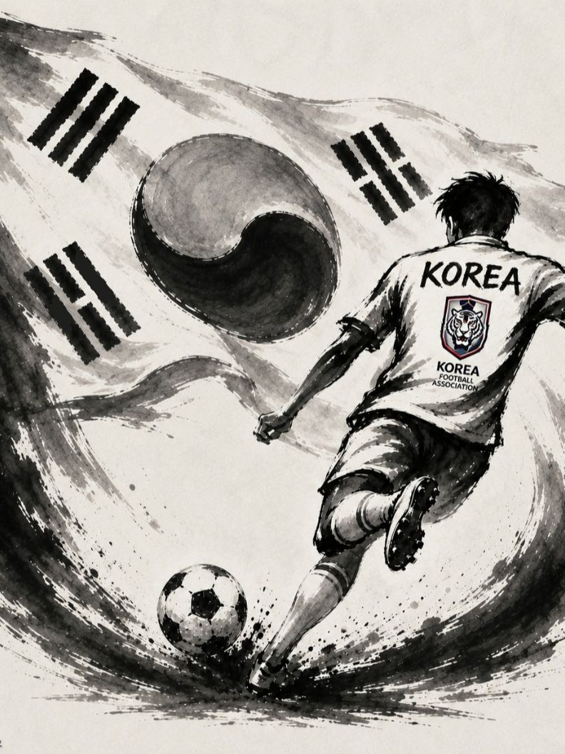 한국 축구 베스트11으로 월드컵 대표 이미지