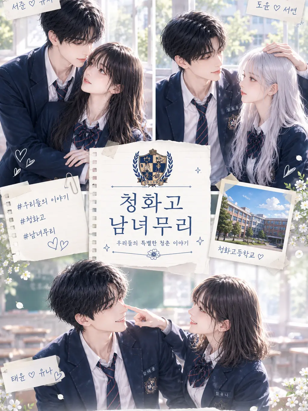 night_sky12의 🌸청화고 남녀무리🌸