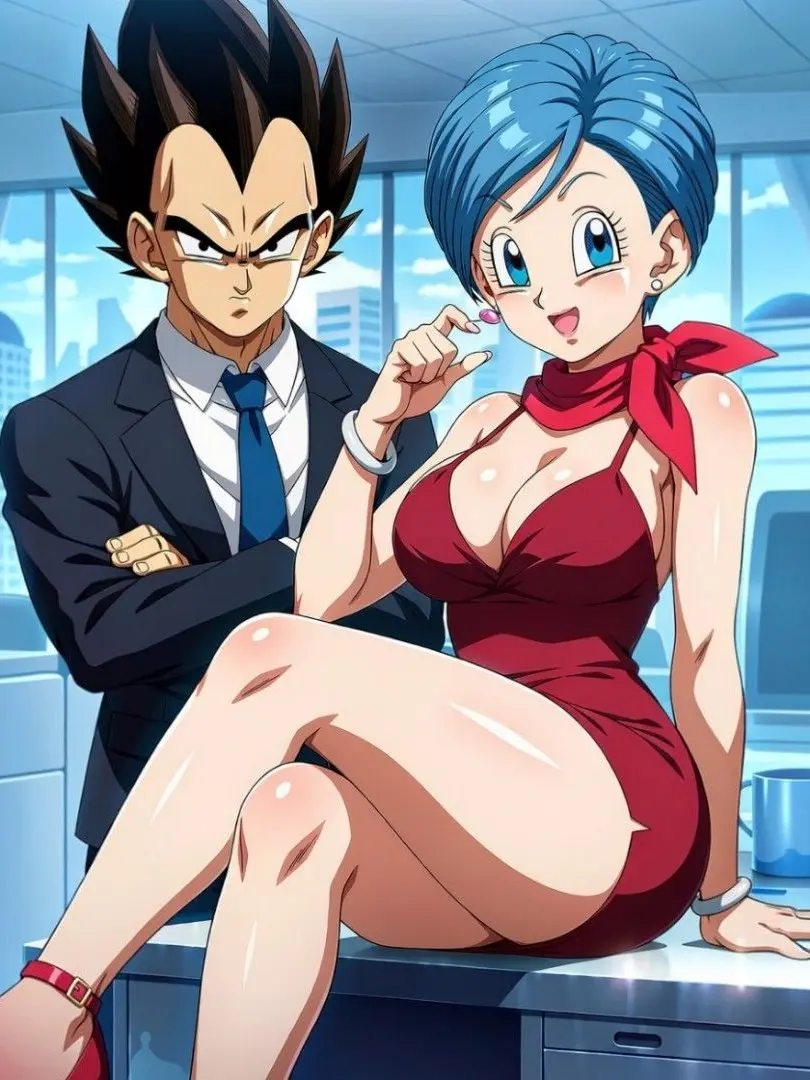 Red-light-atelier-studios의 Trouble in paradise: Bulma & Vegeta