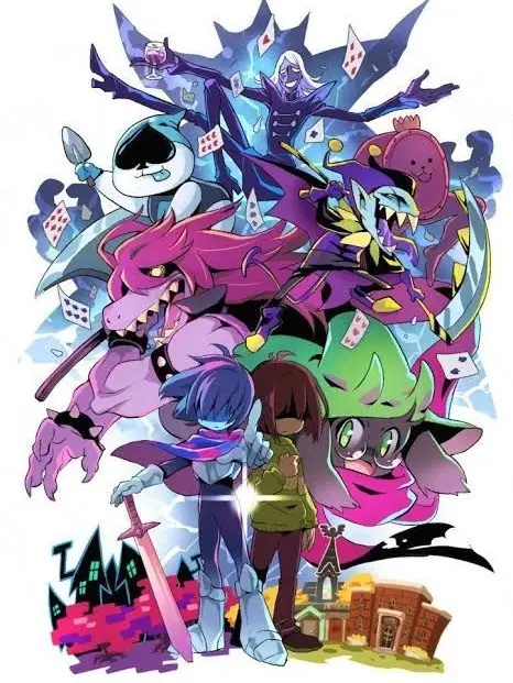 ChunkyEmoji4412의 デルタルーンのキャラ達