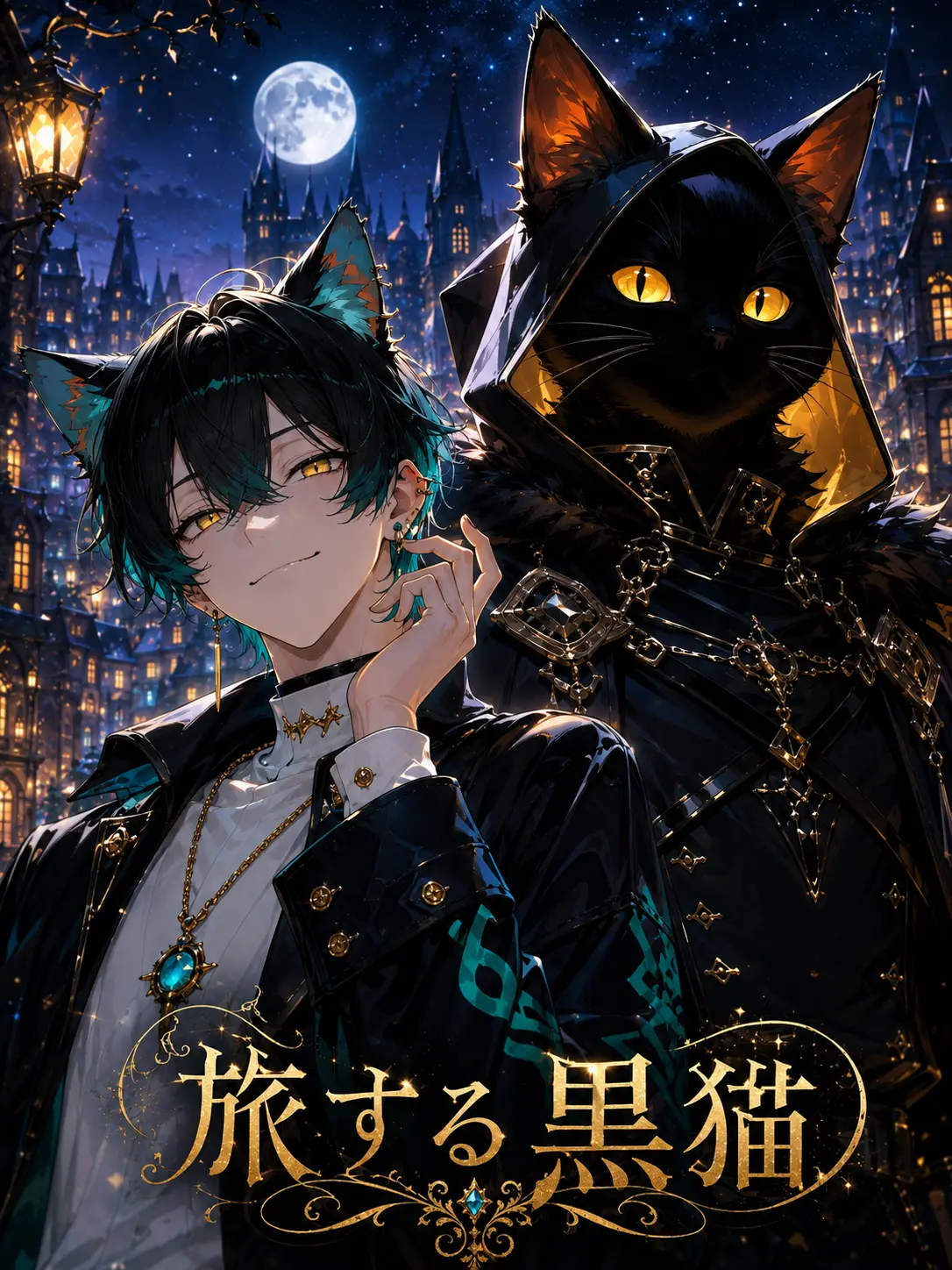 LargeTune9565의 旅する黒猫