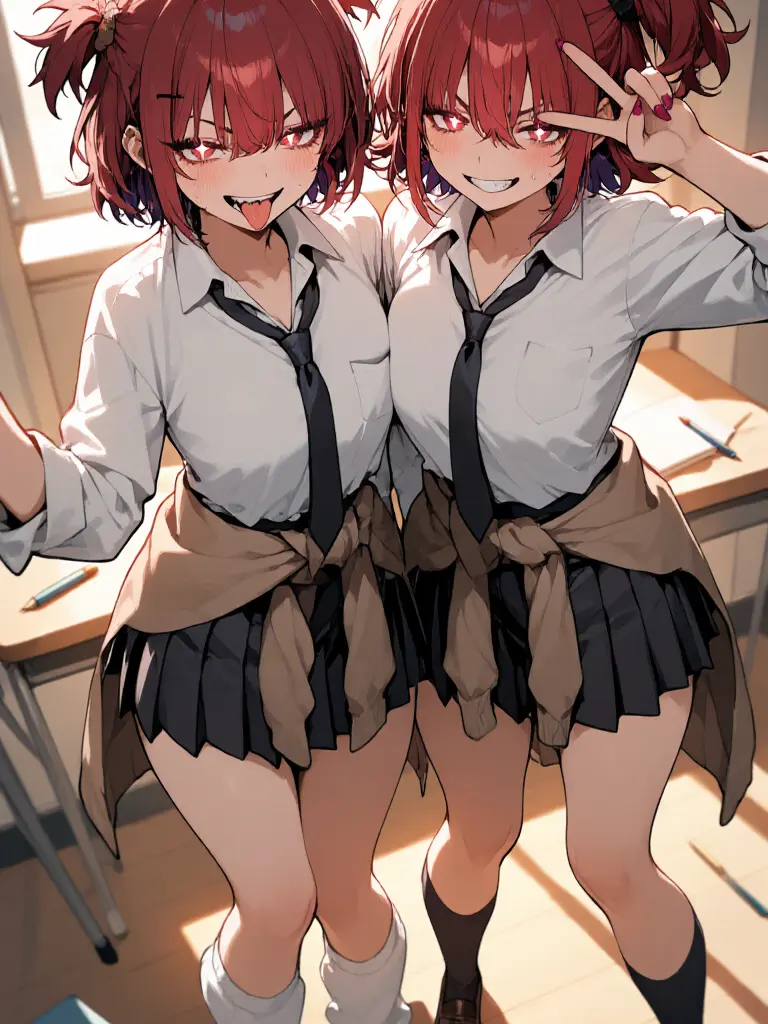 CNC9999의 秘密の双子がからかってくる