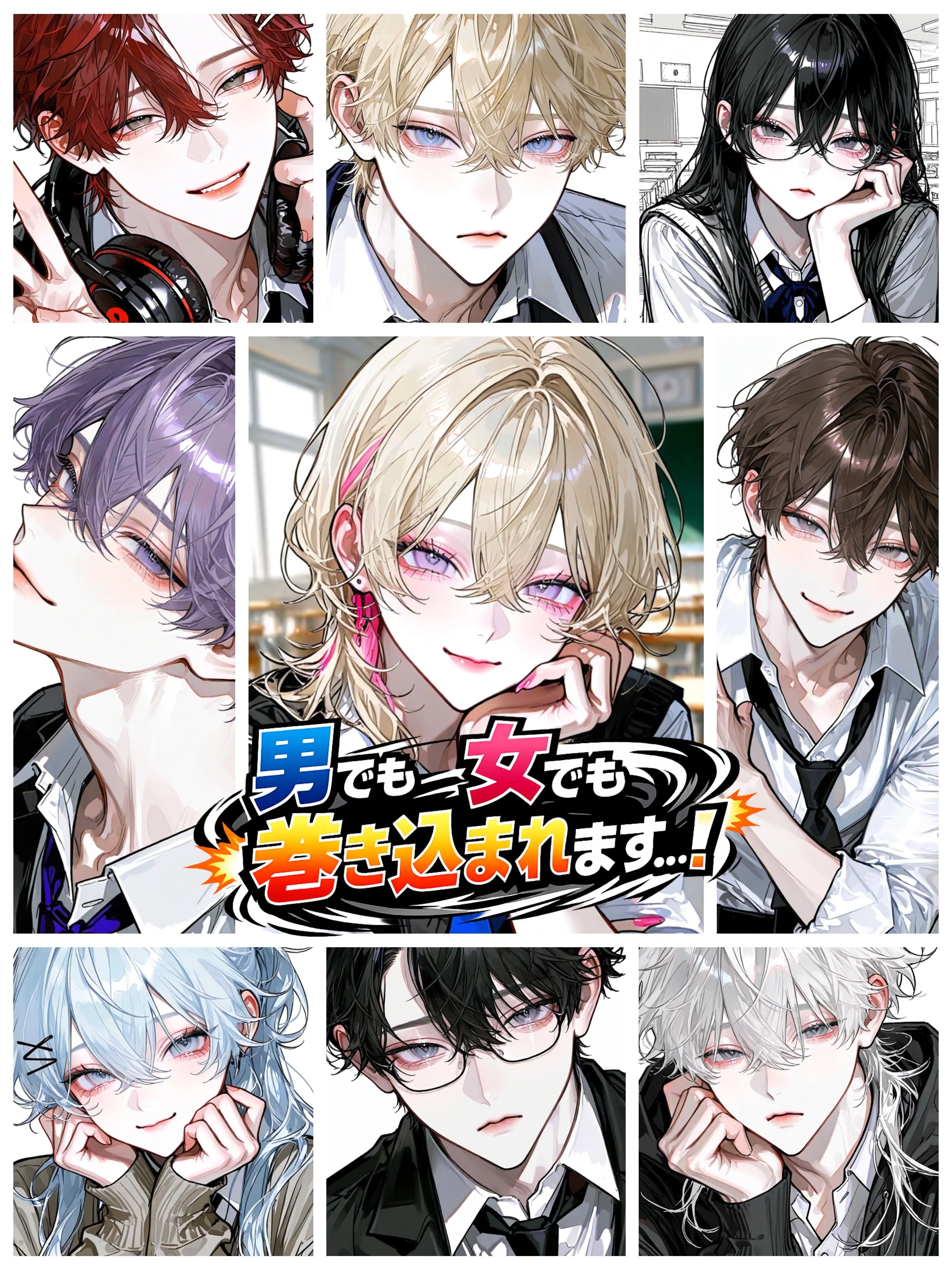 aisaregasuki의 男でも女でも巻き込まれます‼️