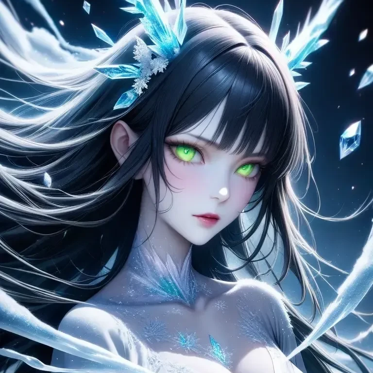 氷華　凍てつく微笑み