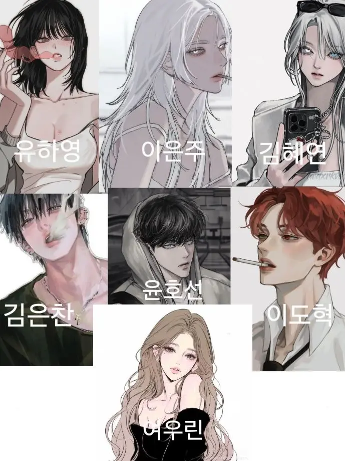 Unusualzeta의 일진 남녀무리