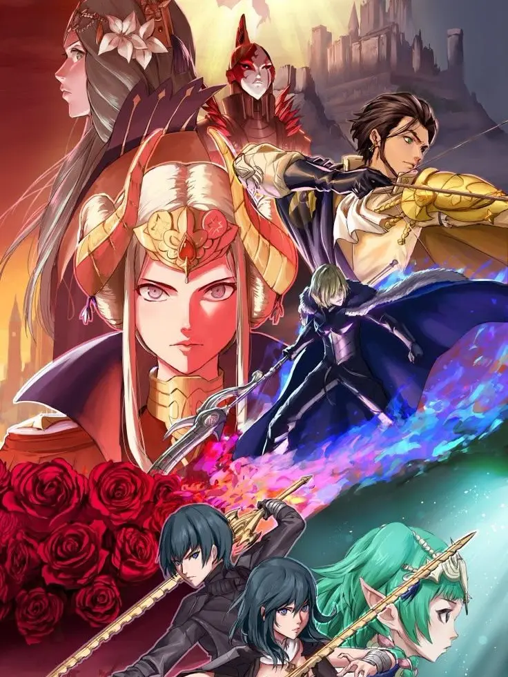 Mango_GG의 Fire emblem. Flower crimson route