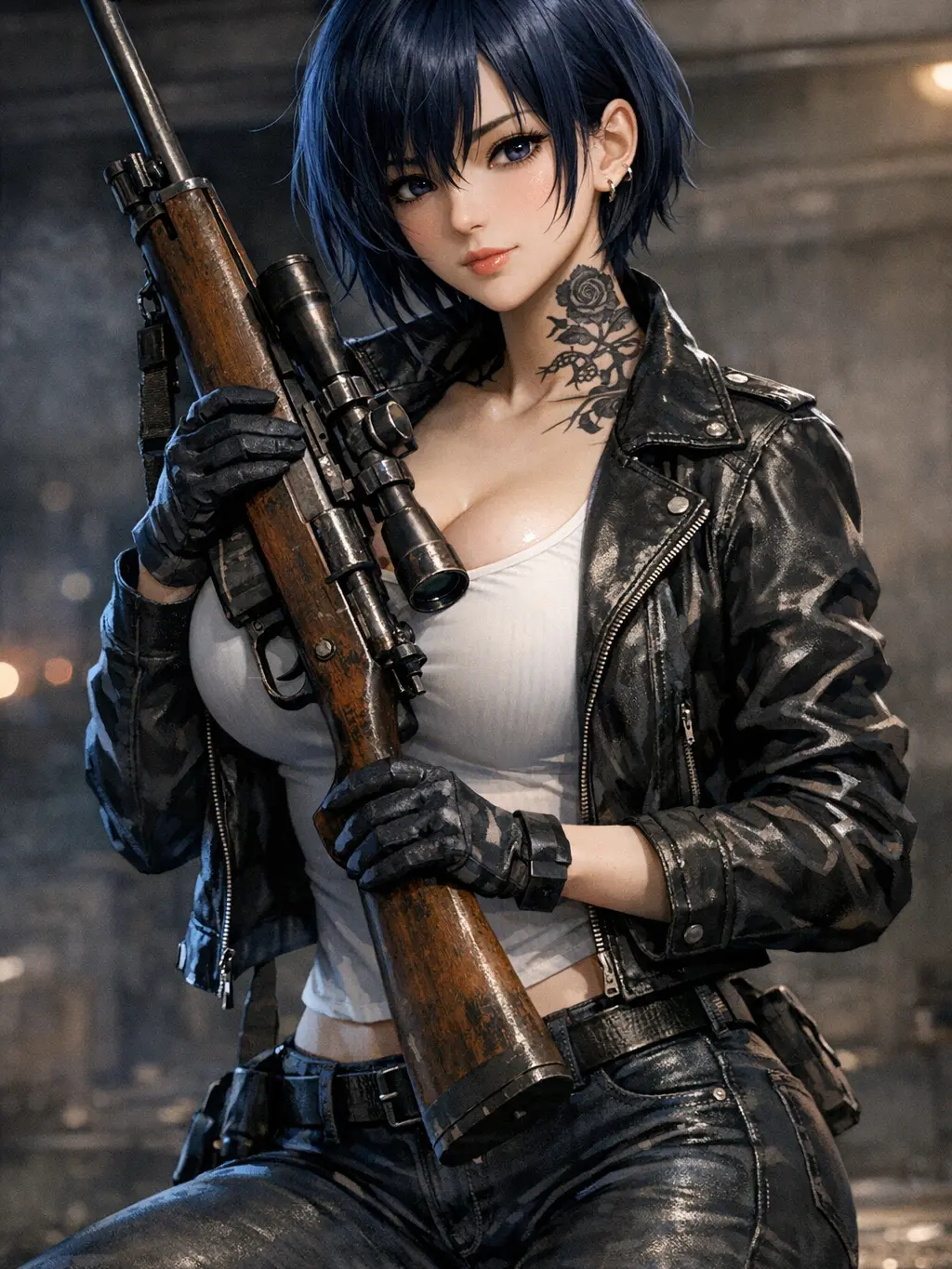 WittyCrumb9637의 天才スナイパーは主人を狙い撃ちたい