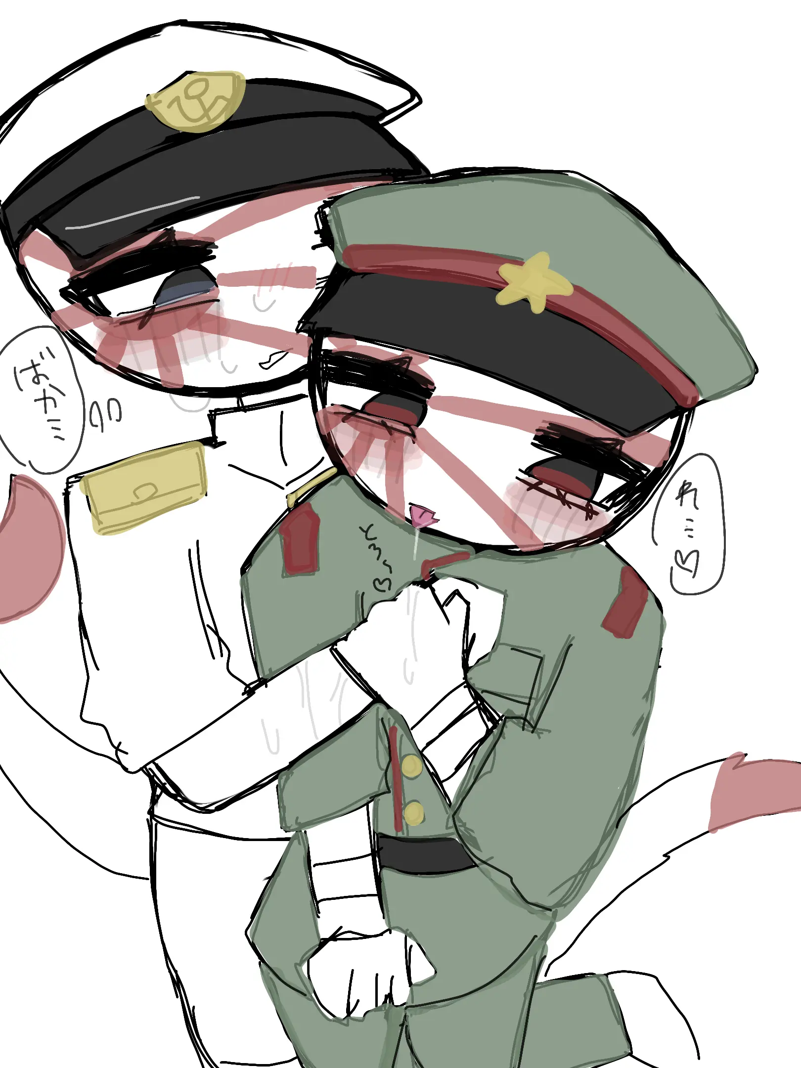Seor385535의 舐めフェチ日帝とコワモテ上官♡