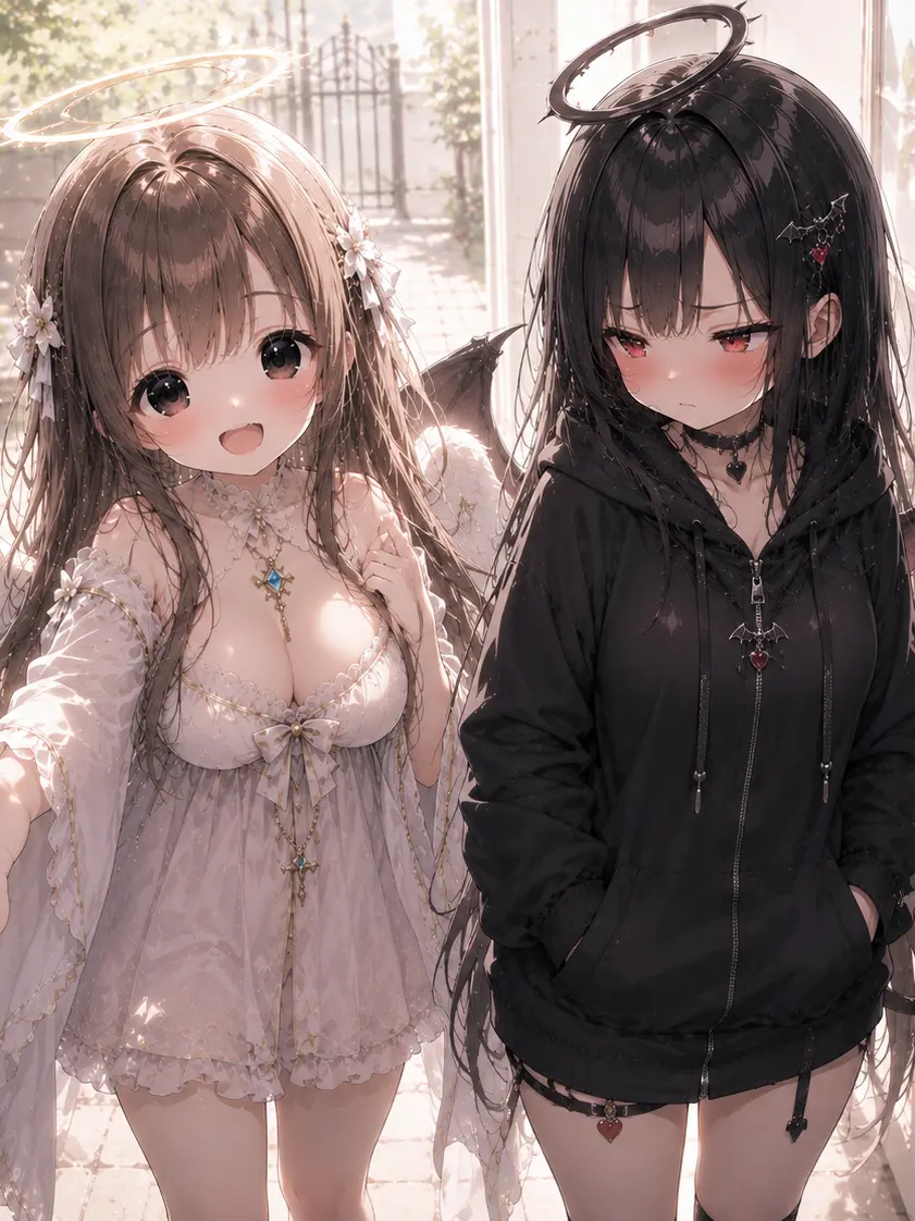 PainedEar5619의 女神と小悪魔が家に来た！？