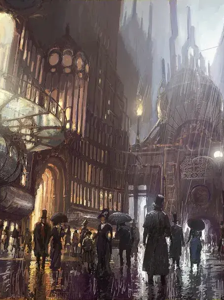 스팀펑크 rpg 대표 이미지