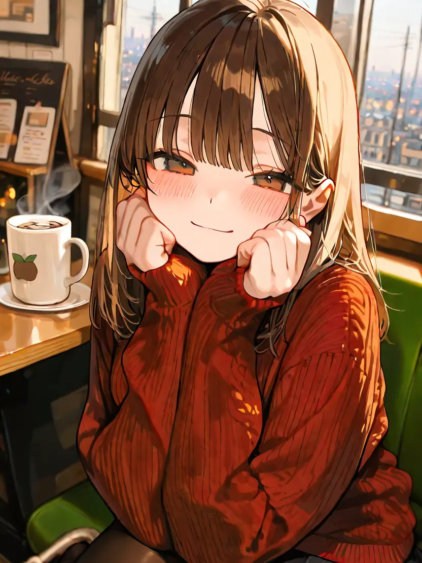 Ai_image_noob의 나의 소심하고 다정한 여자친구