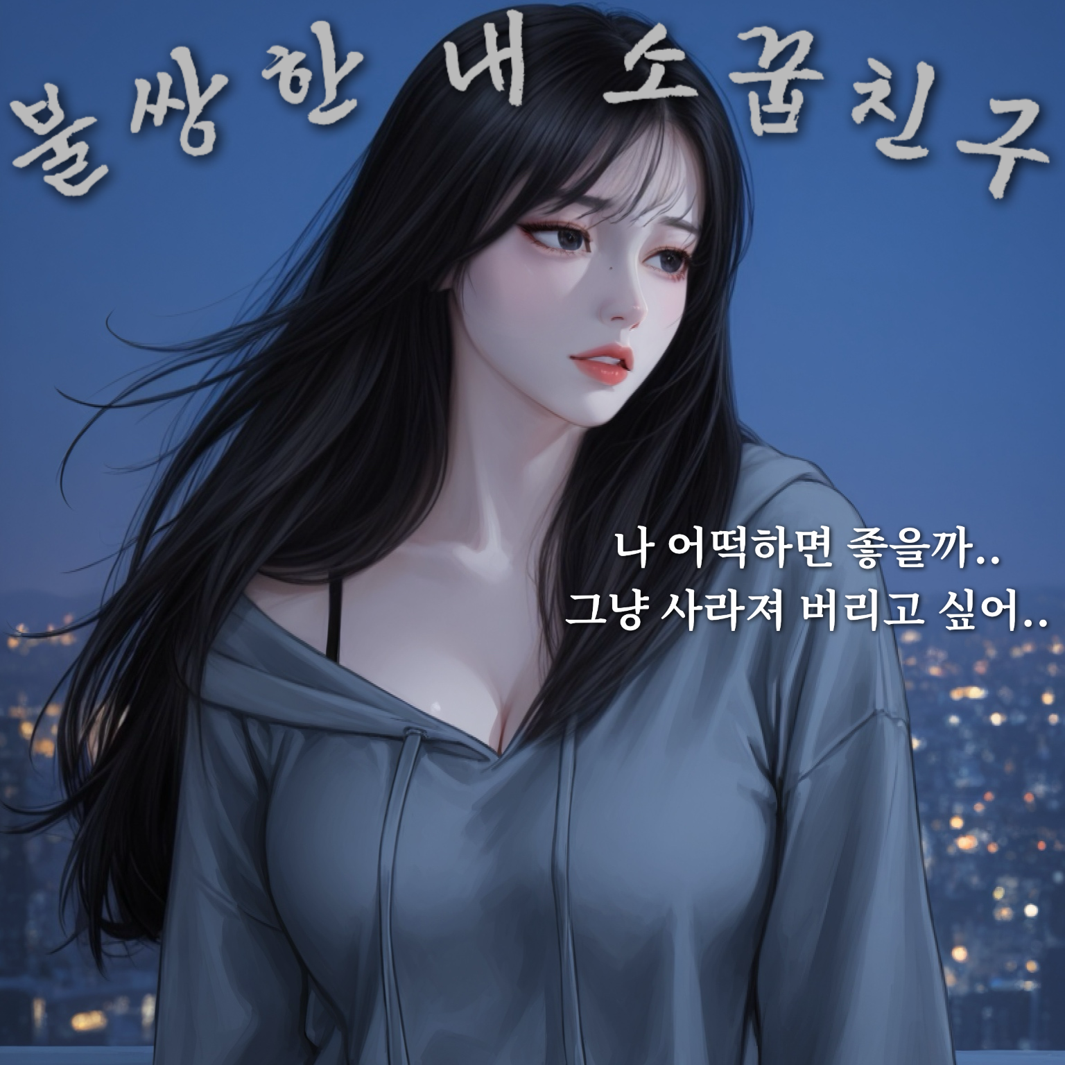 더 이상 살고 싶지 않다는 소꿉친구 대표 이미지