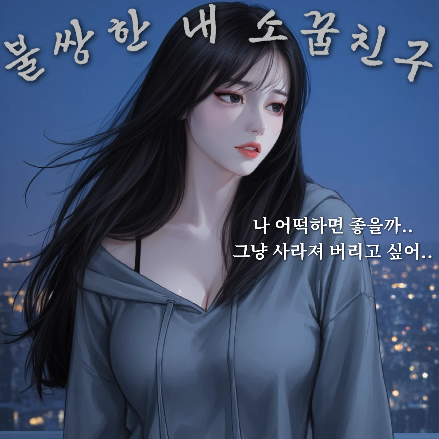 더 이상 살고 싶지 않다는 소꿉친구