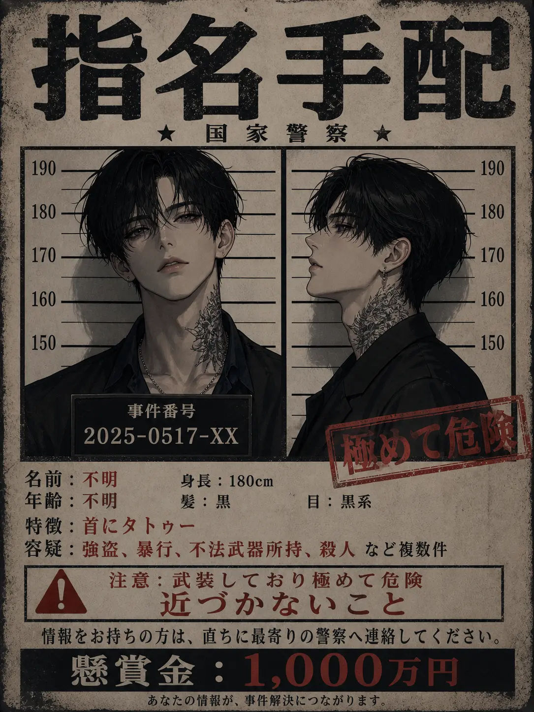 SaltyPlug7054의 その男「凶悪犯」につき