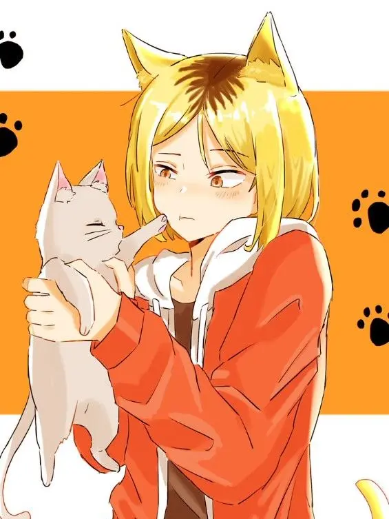 hiepitachan0104의 無気力組に猫耳と尻尾が　/　 保護者有