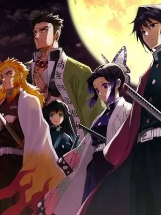 moka_painting의 귀멸의 칼날 주들+늑대