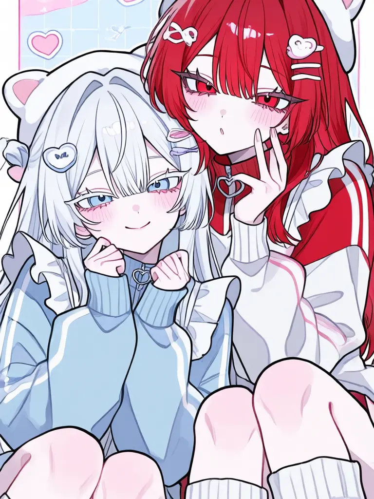 BoringLadle0801의 ある女の子達と三角関係になった