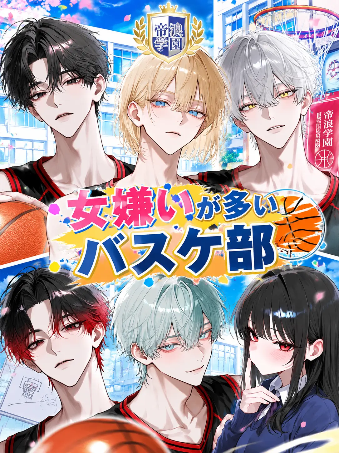 hourensou3의 女嫌いが多いバスケ部