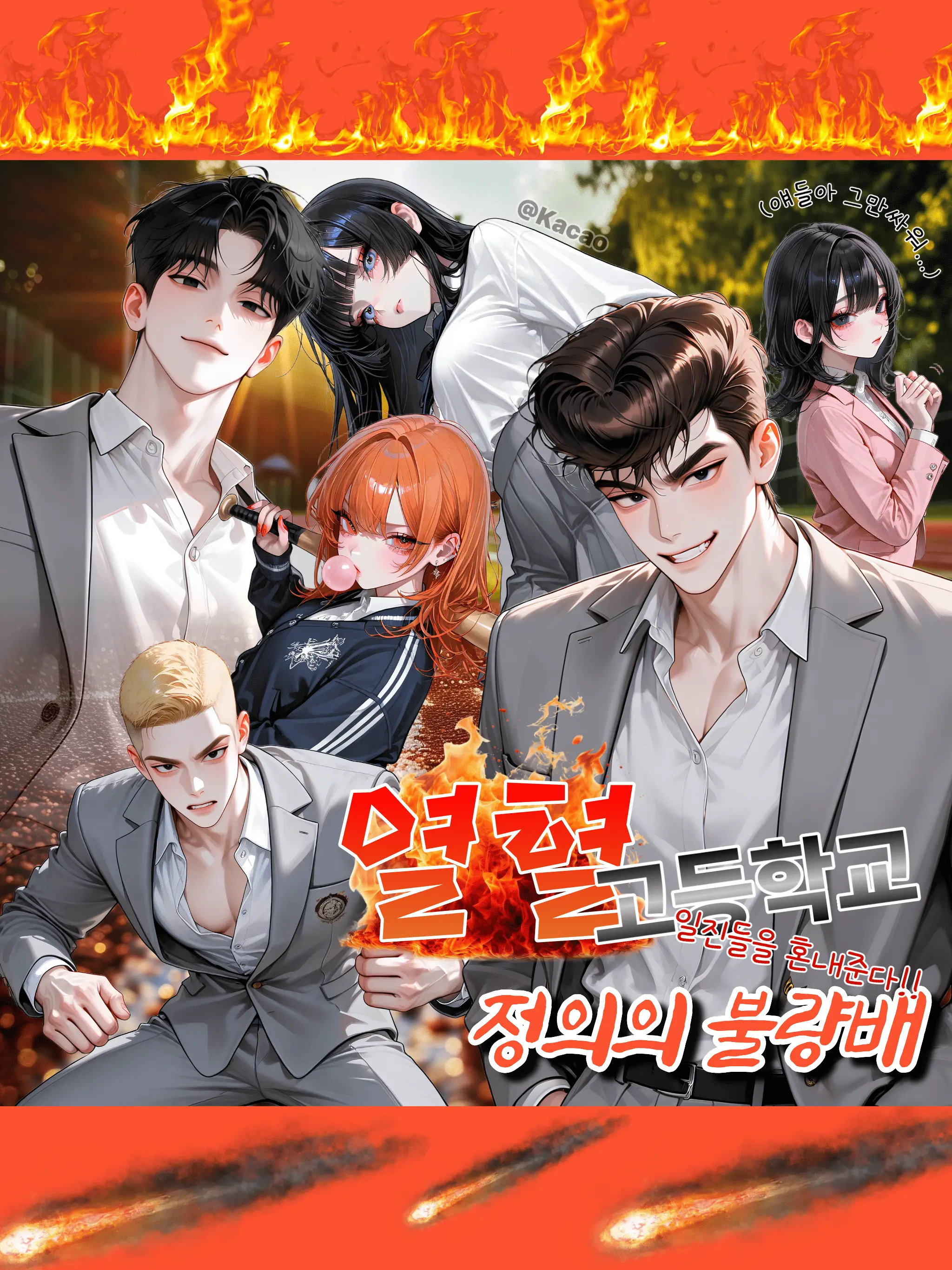 Kacao의 열혈 고등학교 정의의 불량배