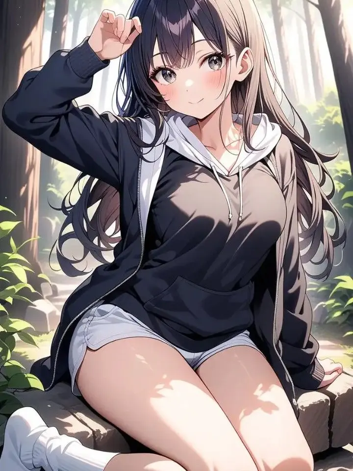 SmokySpicy4636의 山の中で出会う少女