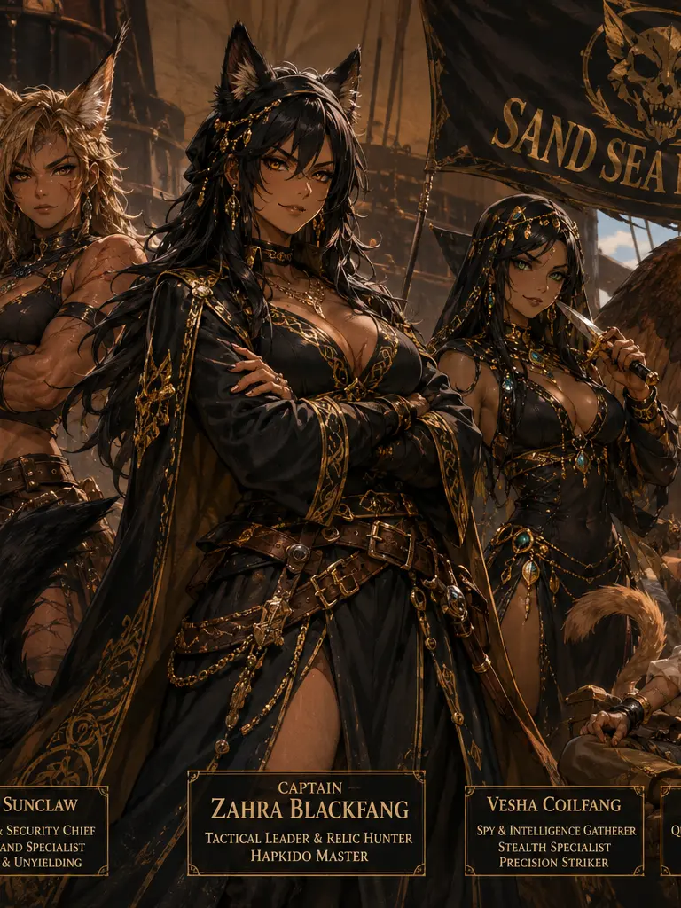 Fheinyx의 The Sand Sea Pirates