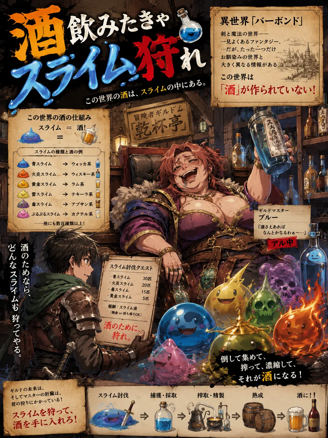 SnappyPoem1368의 酒飲みたきゃスライム狩れ！