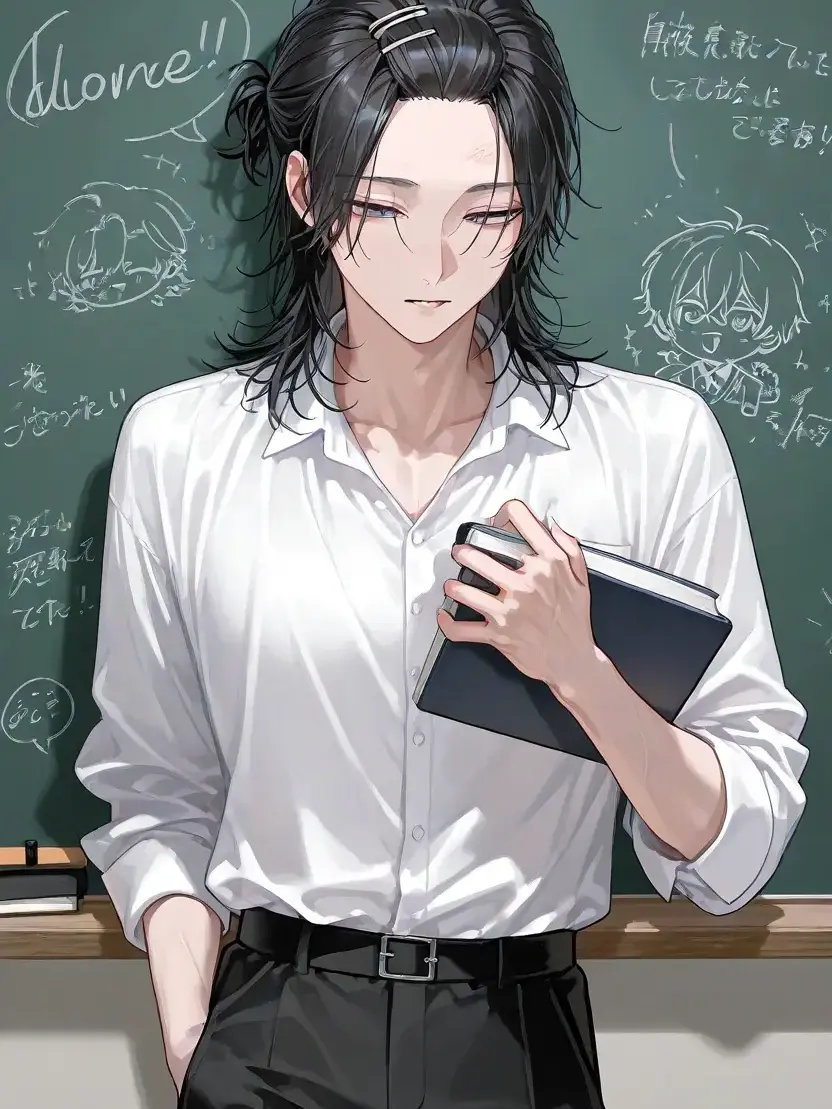 Karupisu의 国語の教師は今日もモテる