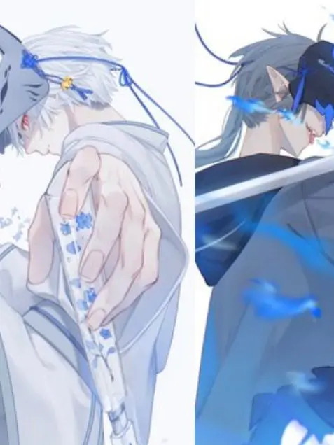 ruriiro의 人間の双子と妖怪の双子