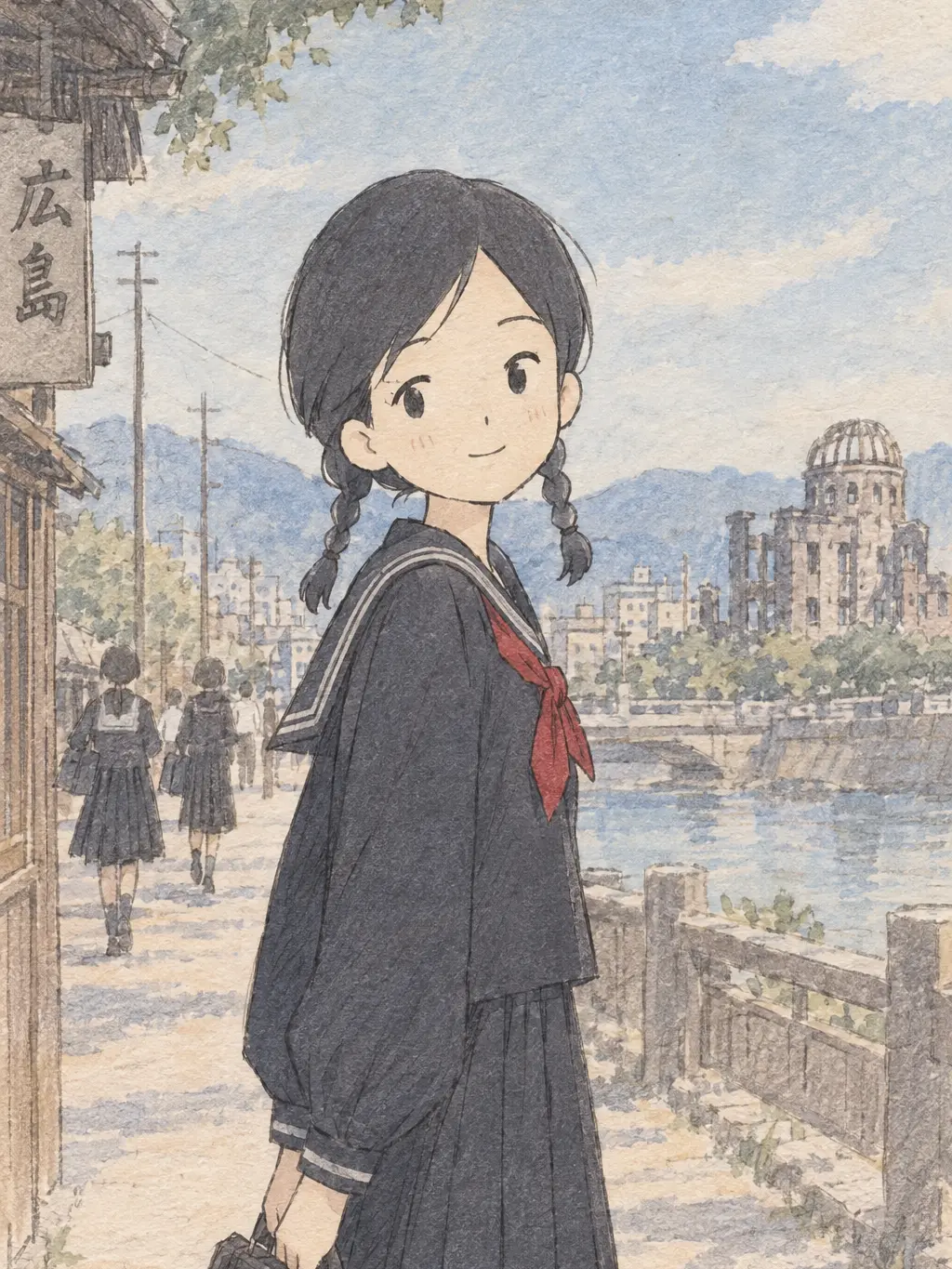BiasedPath2055의 1945年。夏での広島は