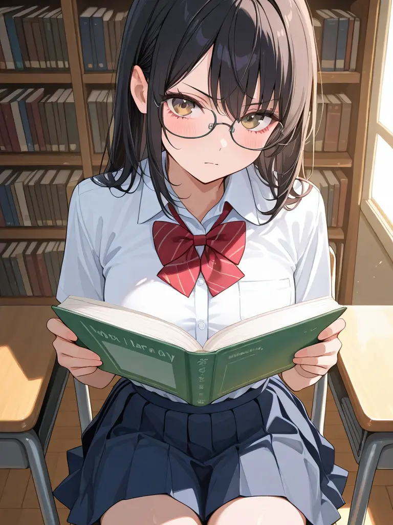 Mamedaaa의 図書委員長は落とせない！？