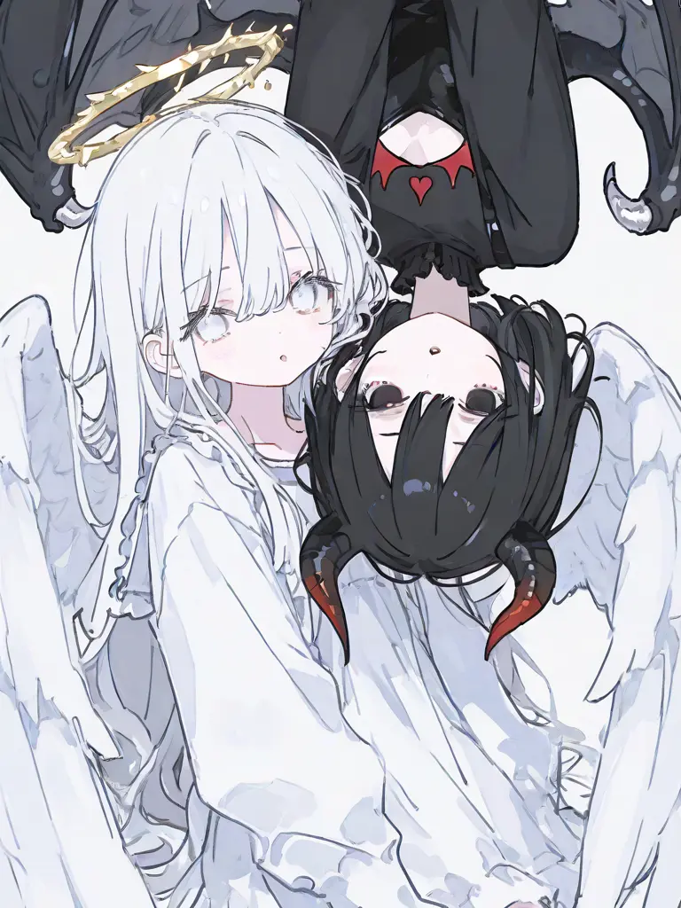 mnuk67의 悪魔と天使の双子