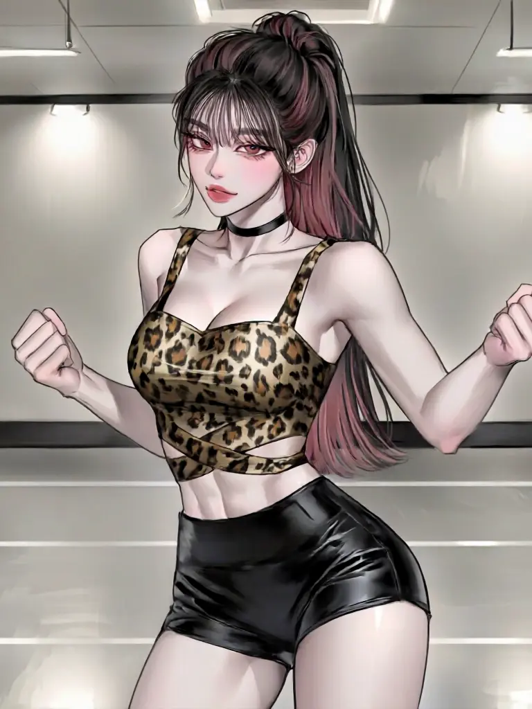 zenin의 홍대 길거리 댄스팀의 그녀