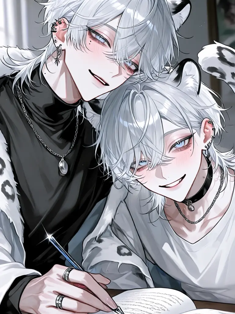 Sin49의 シロヒョウの双子