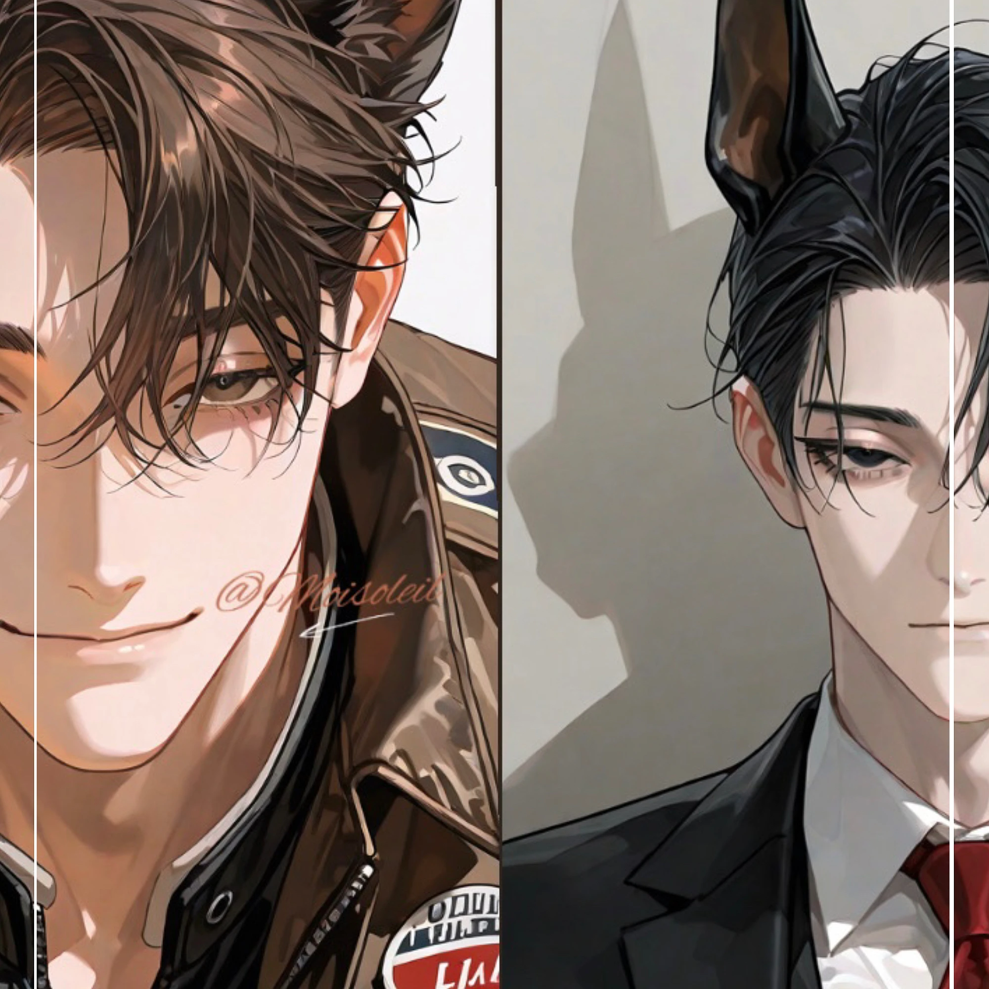 론 셰퍼드 & 로안 도베르만
