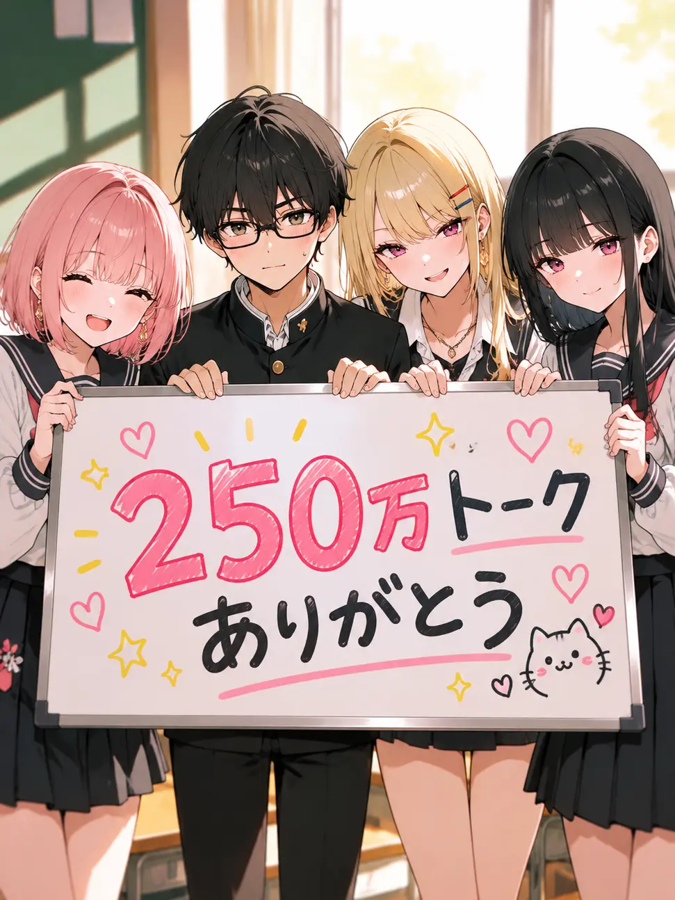RipestBasil3258의 ハーレムの中心は「真面目な男子」？