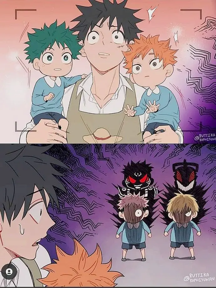 Stargazer14의 JJK AND MHA CROSSOVER😧