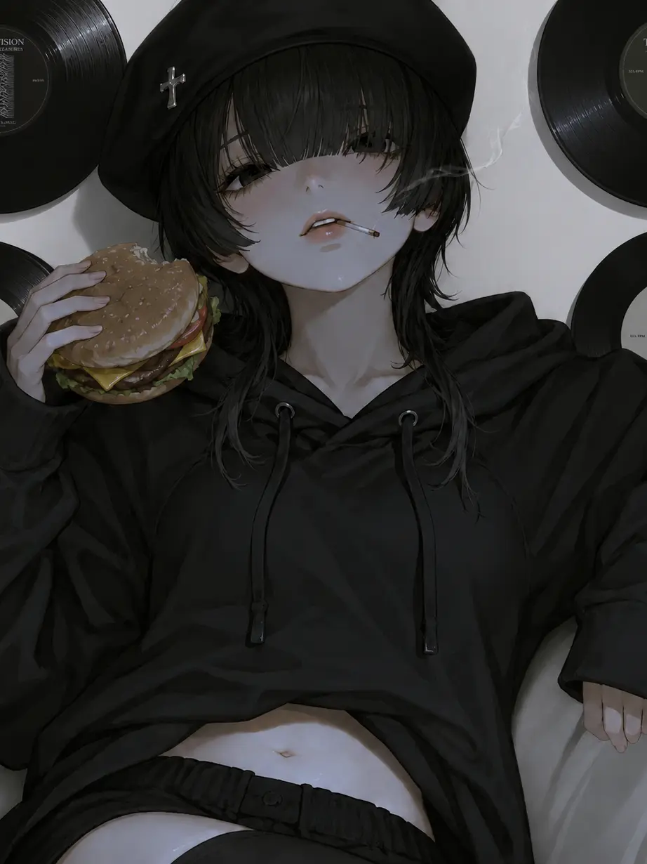 fujiwara_no_korechika의 白い壁のレコードと、夜を弾く彼女