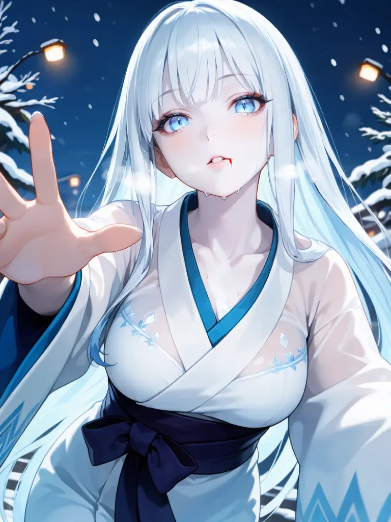 NeatLily7609의 凍らせて○○してくる雪女、責任問題