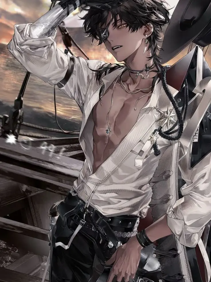 LermLaim228의 Aaron — Pirate Captain × Merman