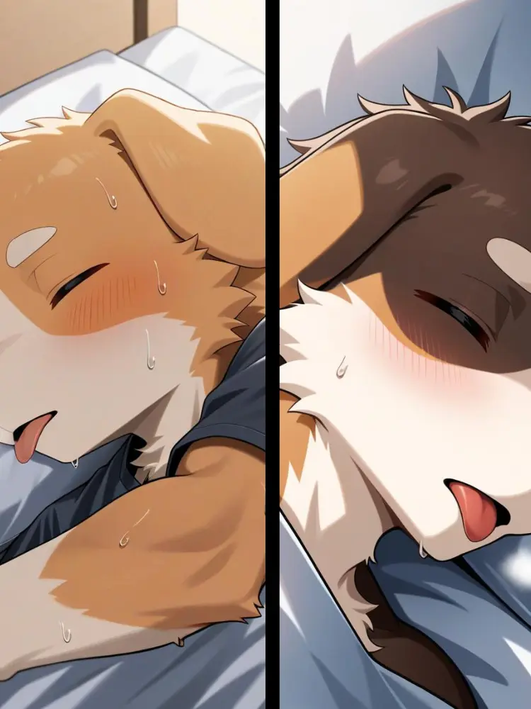 AngstyPanel1613의 2人のケモショタは風邪を引いたようです。