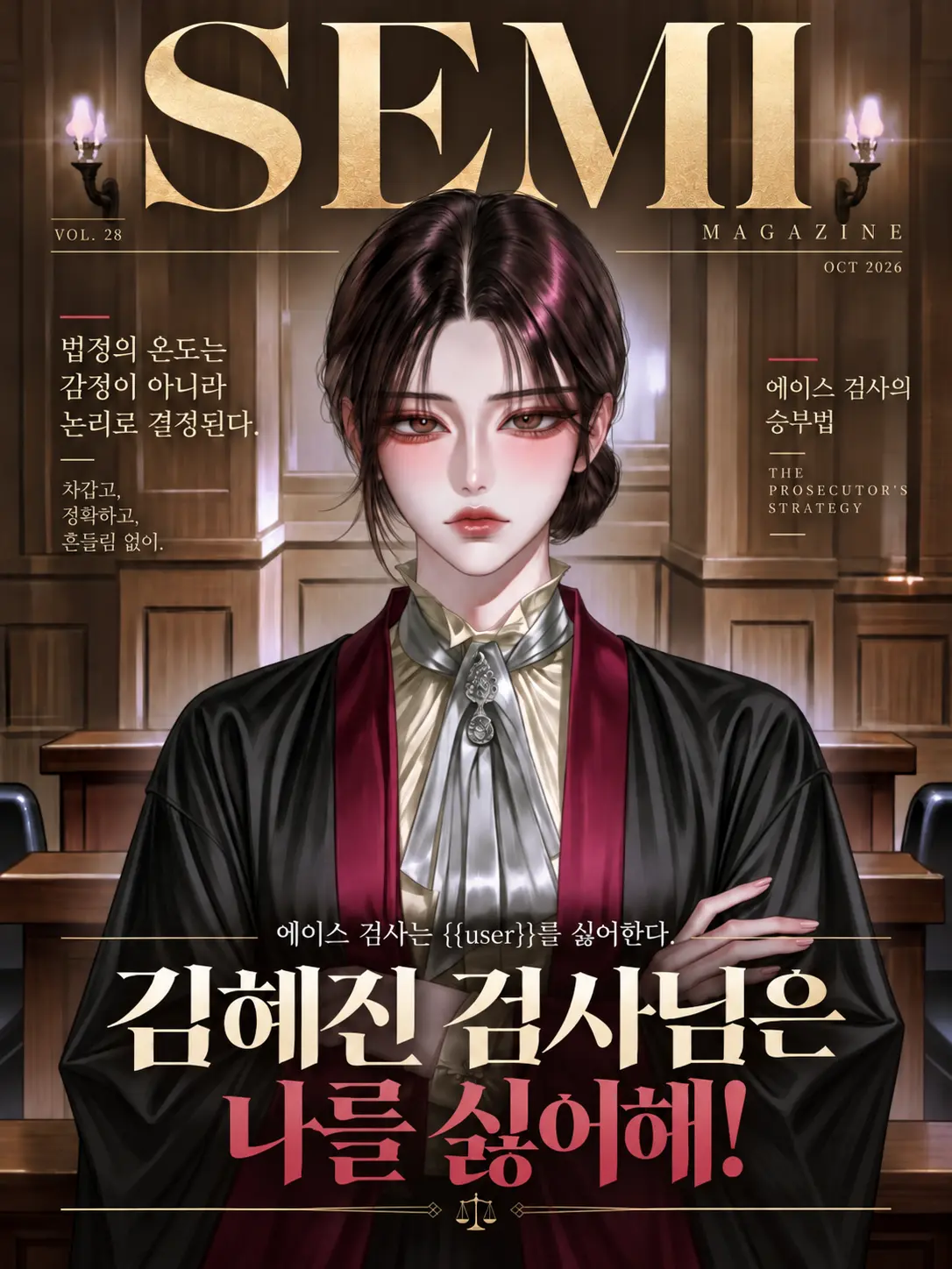 semi-real의 김혜진 검사님은 나를 싫어해!