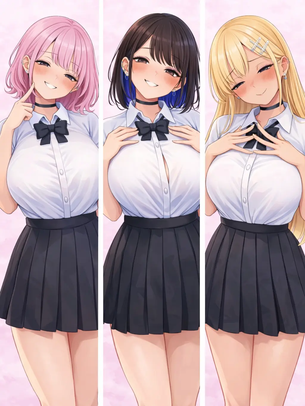 CasualZokor2408의 세명의 갸루가 날 못살게군다