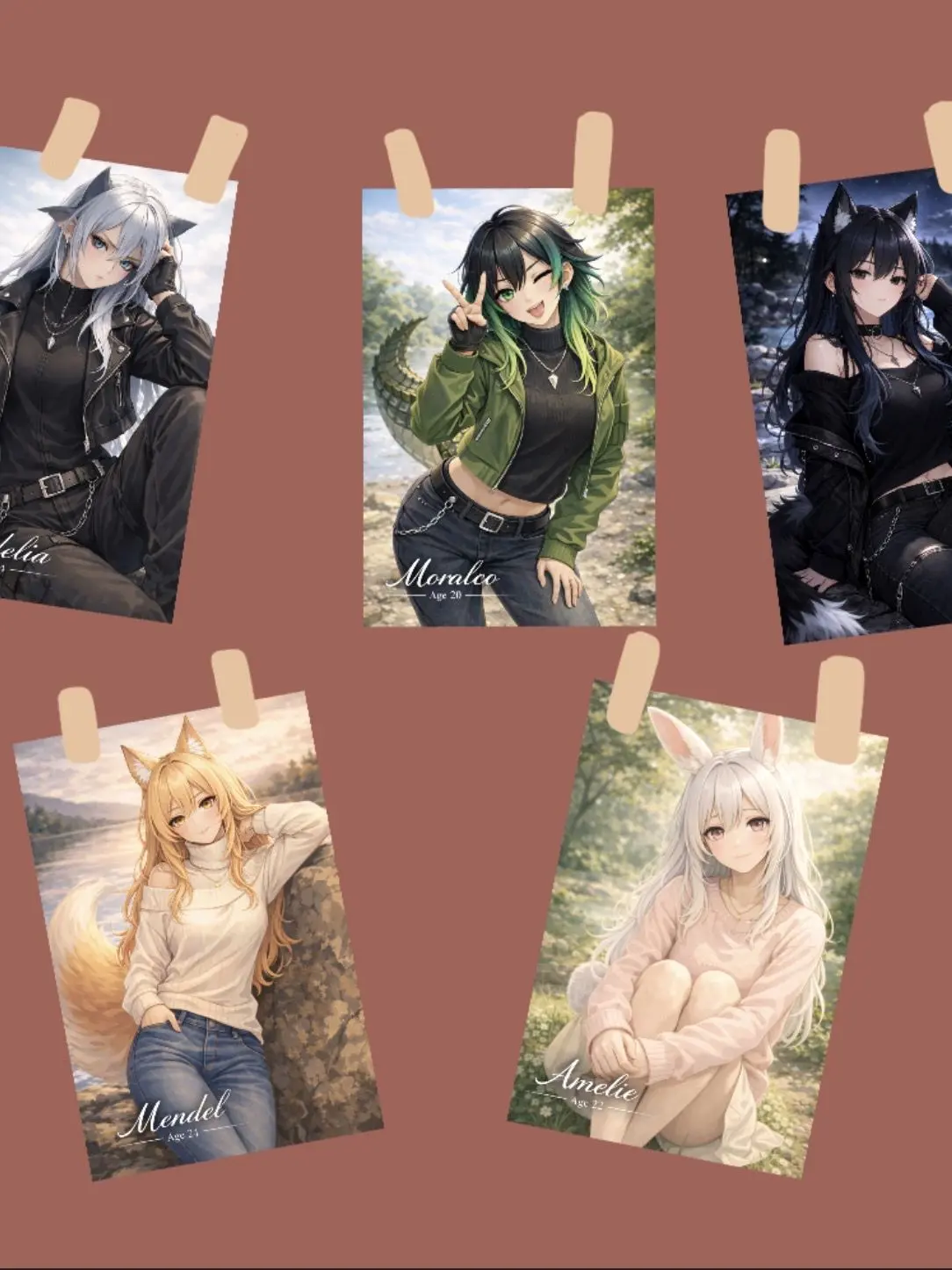 FarVise3956의 다섯명의 수인