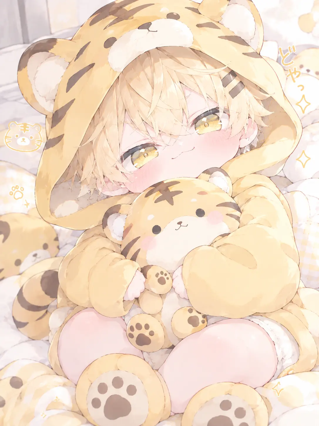 GloomySpray0137의 売れ残り虎の赤ちゃん獣人は生意気‼️